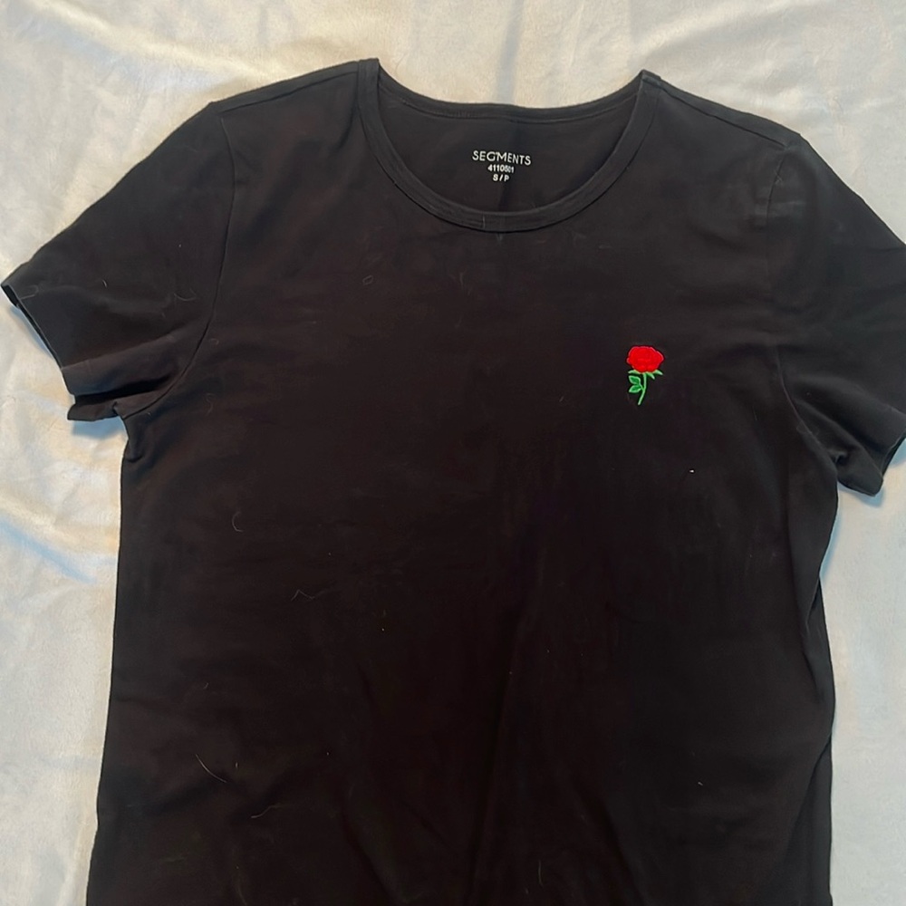 Segments Black Tshirt S